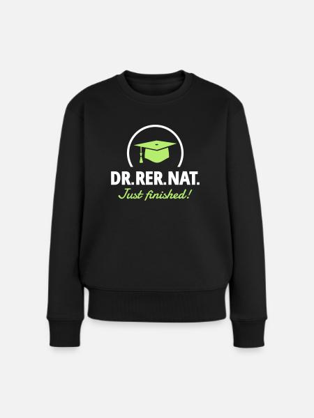 Doktor - Frauen Premium Bio Pullover - Schwarz