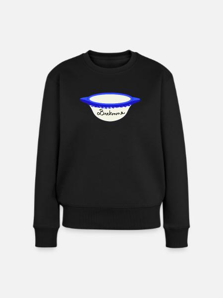 bol breton pour Bretonne - Pull Premium bio Femme - noir