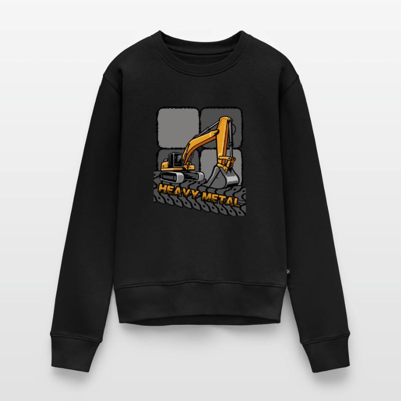 Bagger Baggerführer "Digger" Baggerschaufel Frauen Premium Bio Pullover