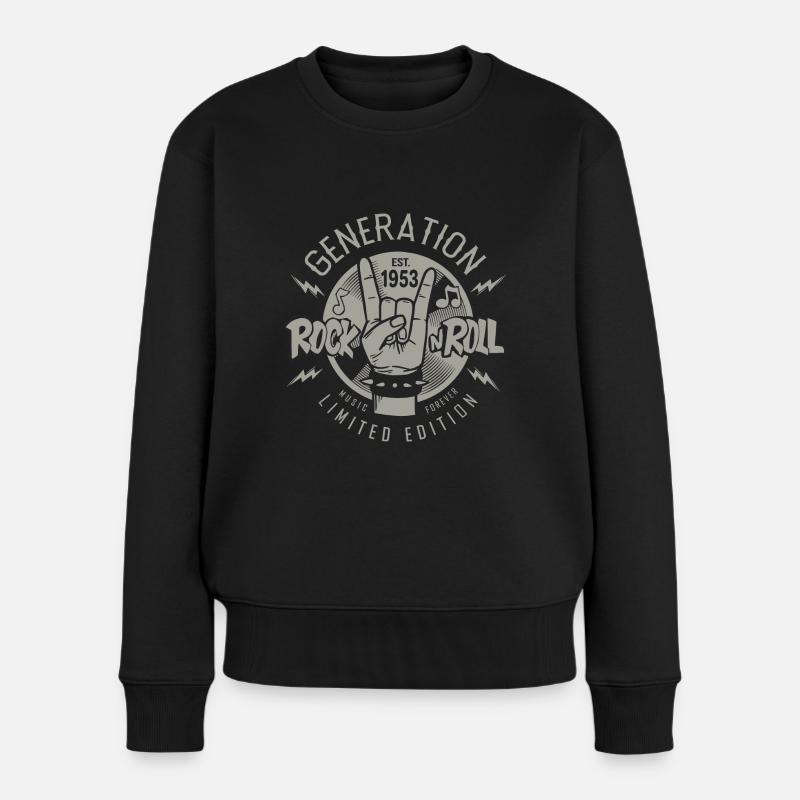 1953 Anniversaire 70 ans 70 E anniversaire - Pull Premium bio Femme - noir