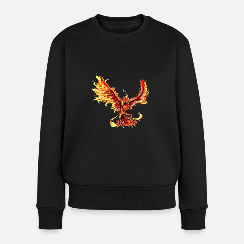 Phoenix - Pull Premium bio Femme - noir