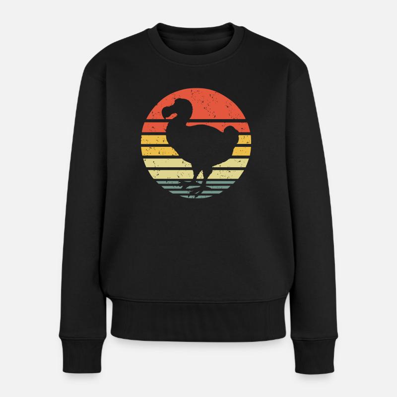 Dodo vintage - Pull Premium bio Femme - noir
