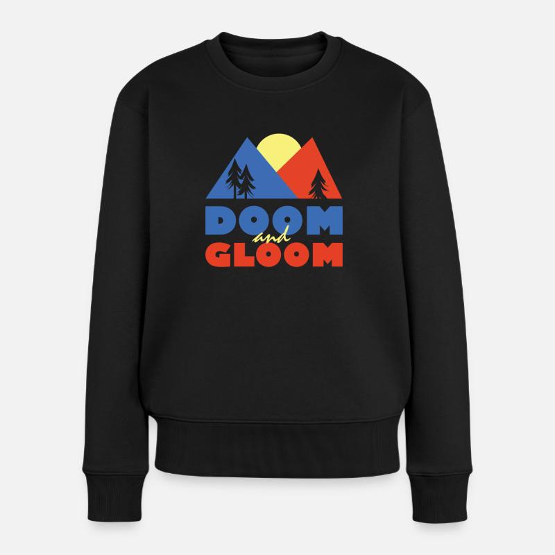 Doom and gloom - Women's Premium Organic Jumper - black