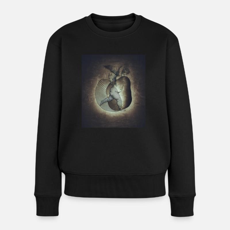 Jahrgang - Frauen Premium Bio Pullover - Schwarz