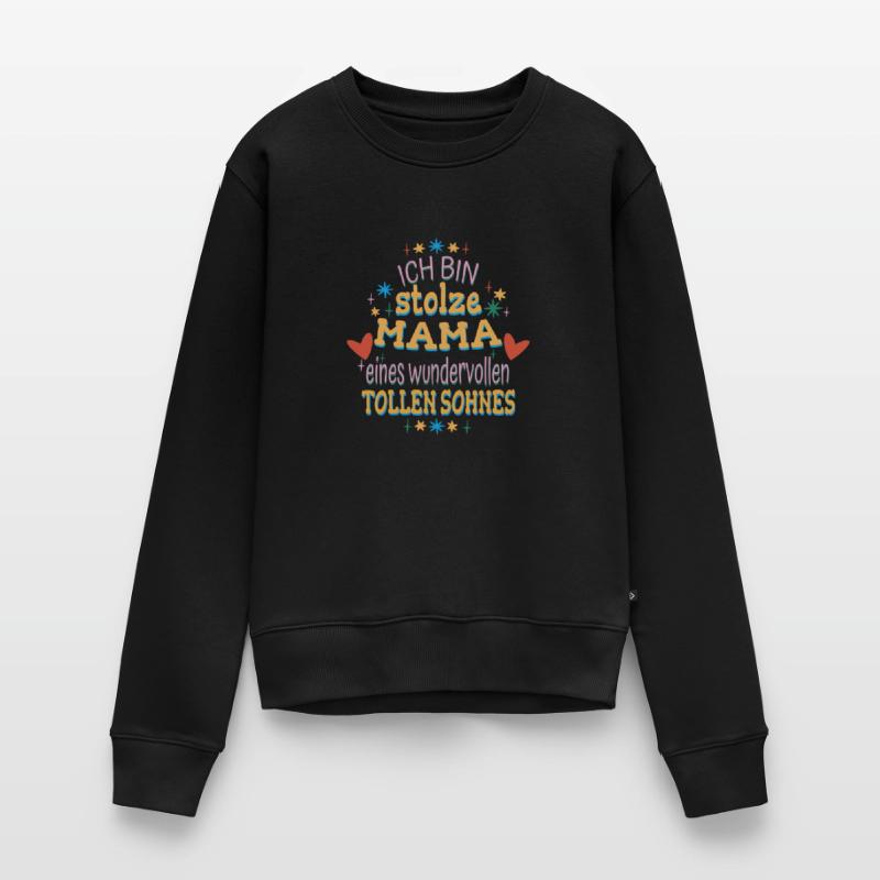 Mama Mutter Geschenkidee Ich Bin Stolze Mama Frauen Premium Bio Pullover