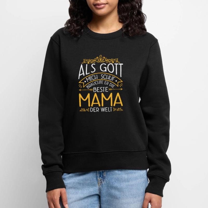 Beste Mama Der Welt Muttertag Geschenkidee Mutter Frauen Premium Bio Pullover