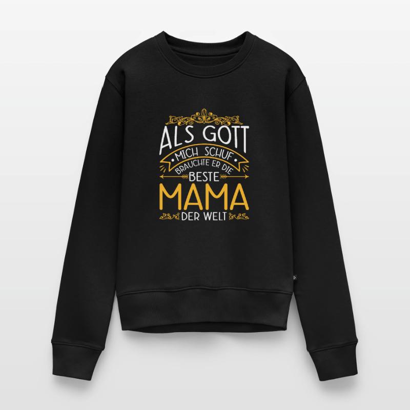 Beste Mama Der Welt Muttertag Geschenkidee Mutter Frauen Premium Bio Pullover