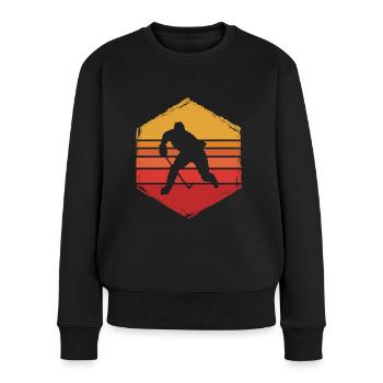 Eishockey Hockey sur glace - Pull Premium bio Femme - noir - Devant - Julia (174cm)