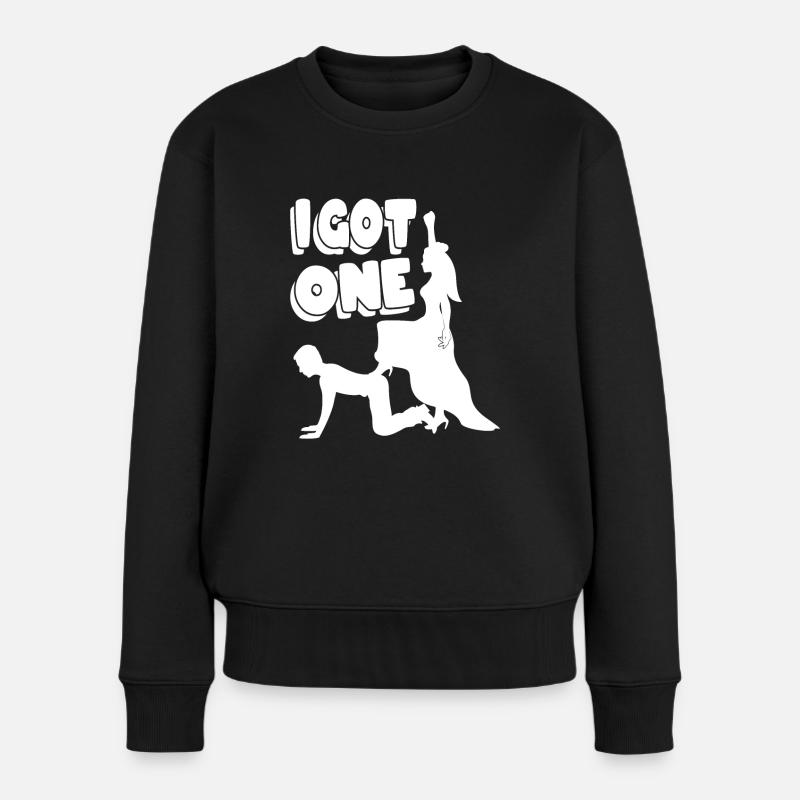 hen - Women's Premium Organic Jumper - black