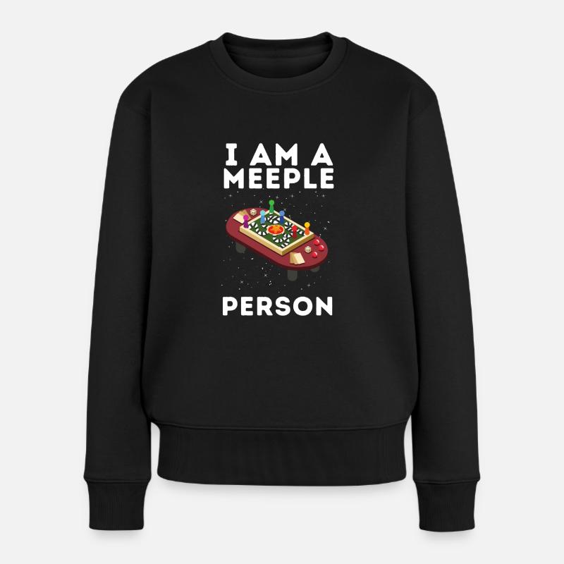 Board Game And Tabletop Board Gamer RPG Gaming - Frauen Premium Bio Pullover - Schwarz