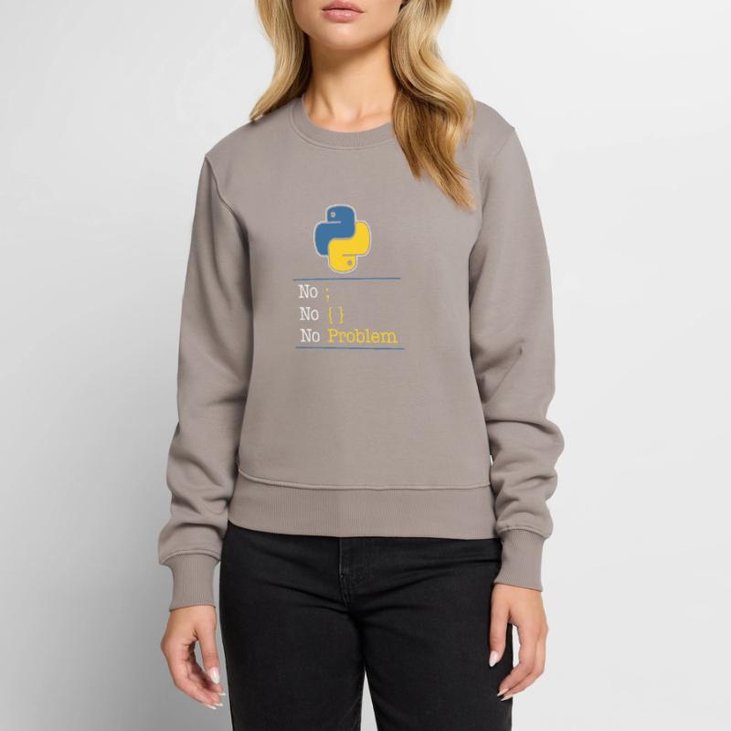 Python no problem Women's Premium Organic Jumper