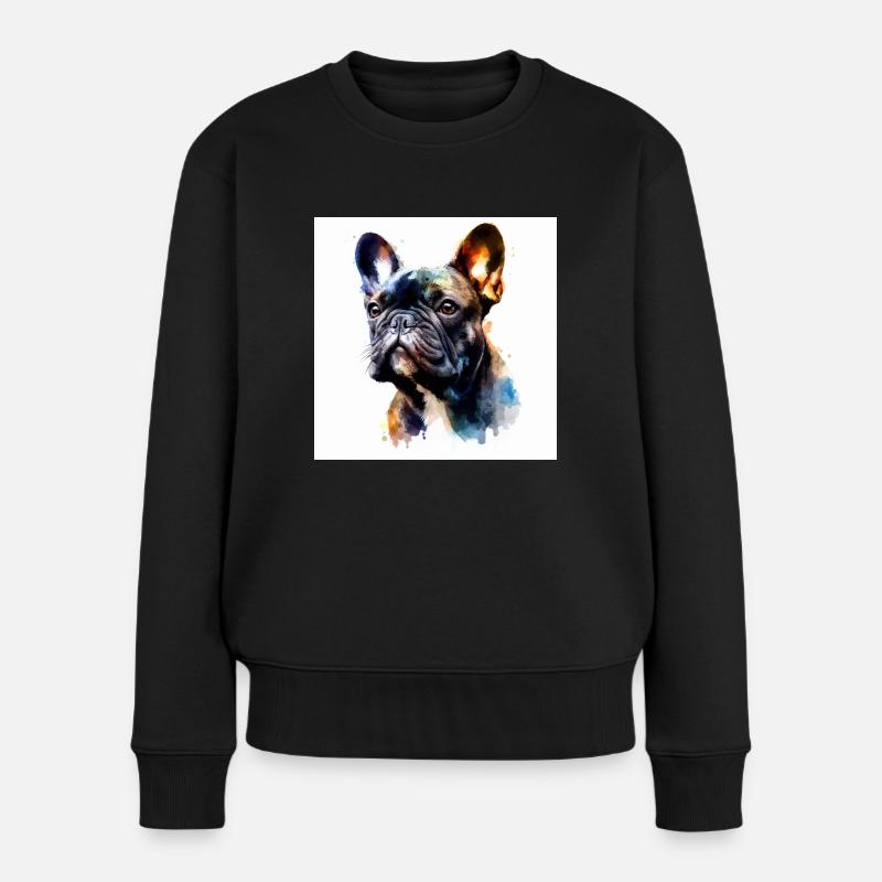 Amor matón - Sudadera ecológica prémium para mujer - negro