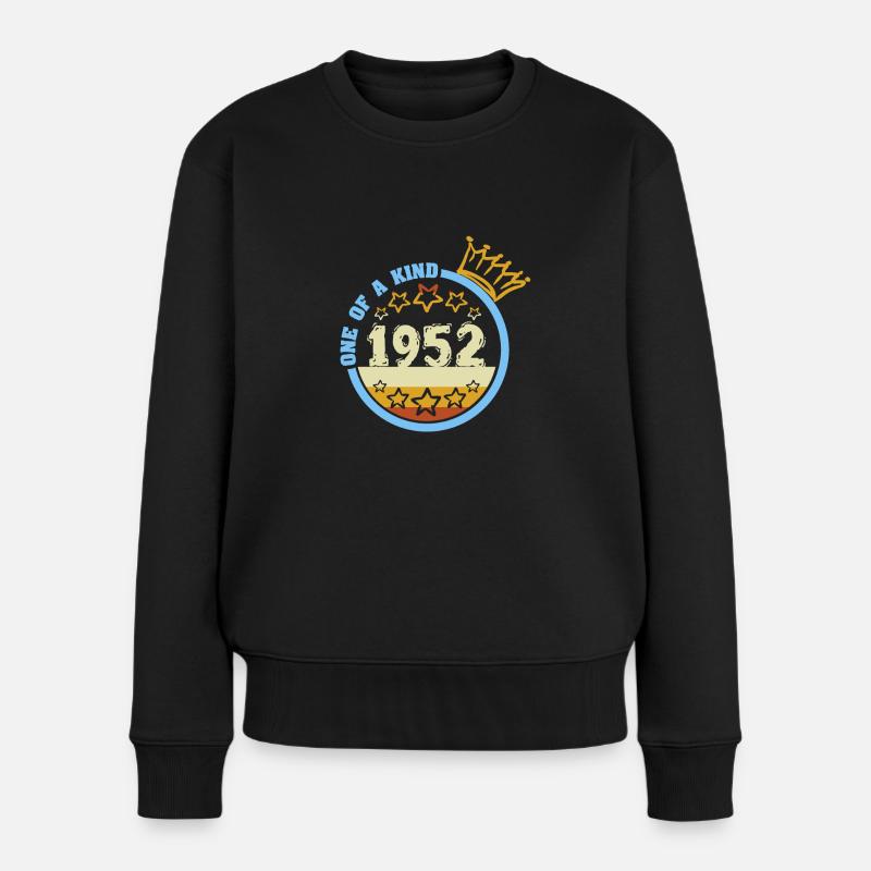 1952 - Maglione ecologico premium da donna - nero