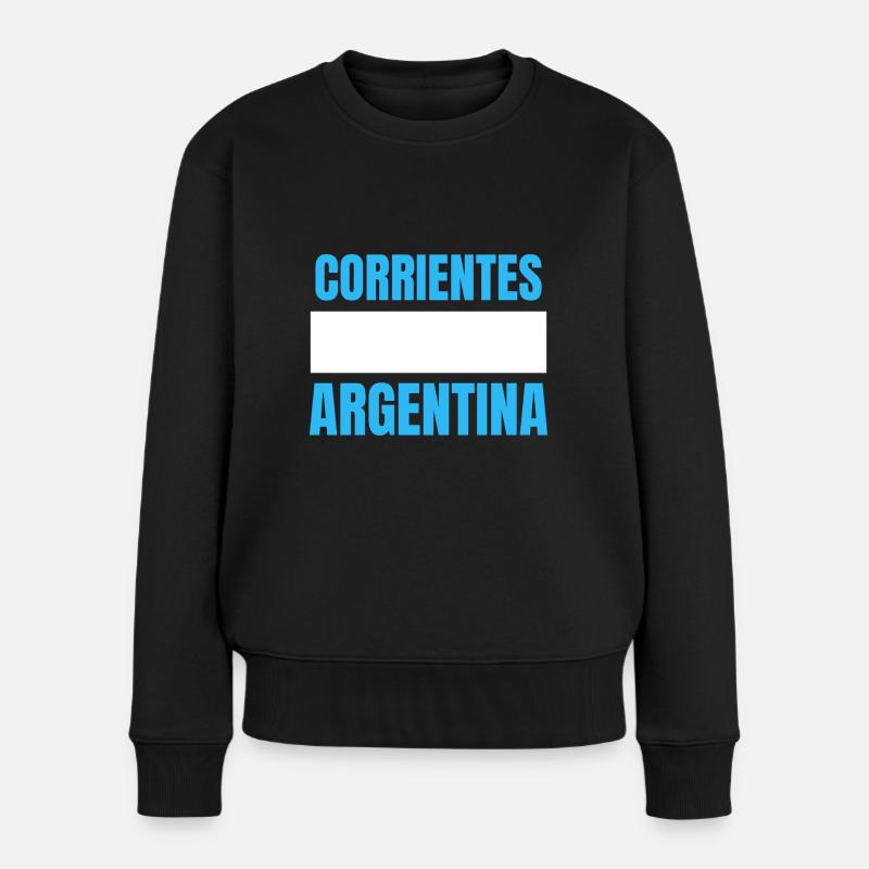 Corrientes - Pull Premium bio Femme - noir