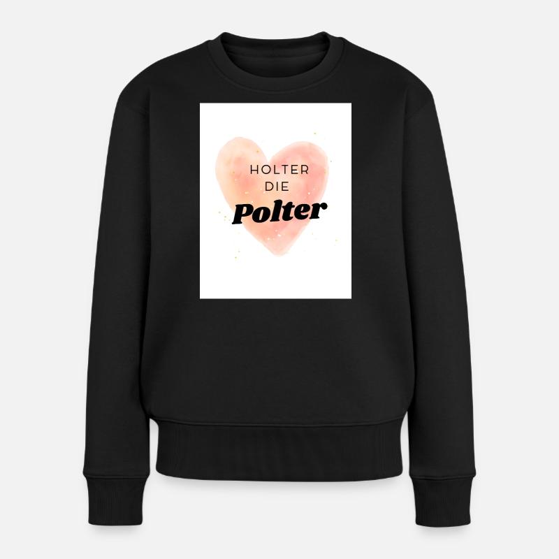Gronder - Pull Premium bio Femme - noir
