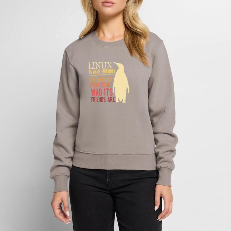 Linux Is User Friendly - Cloud Computing Engineer Frauen Premium Bio Pullover