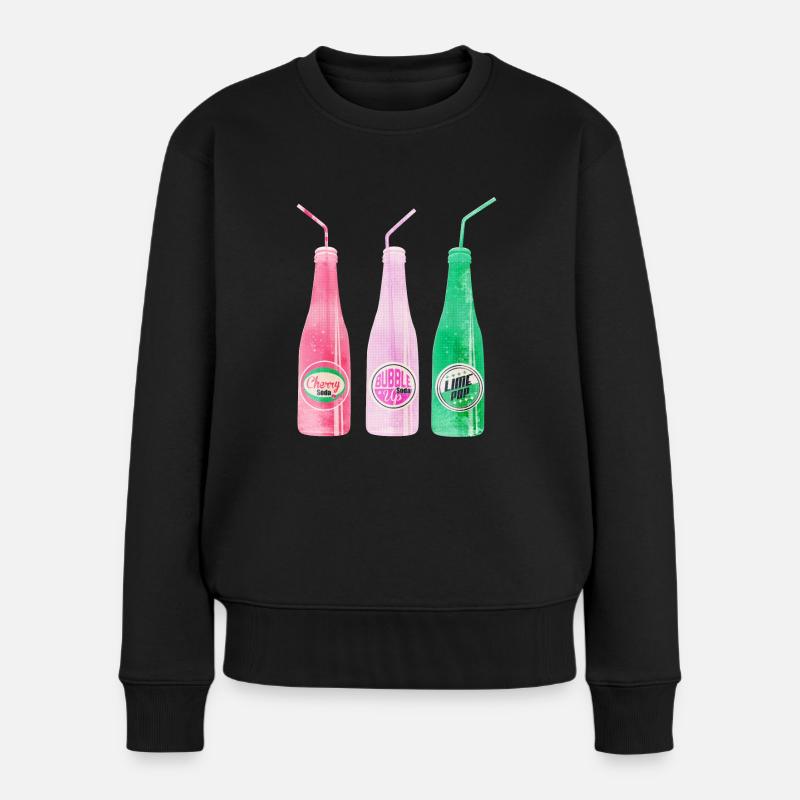 Boissons - Pull Premium bio Femme - noir