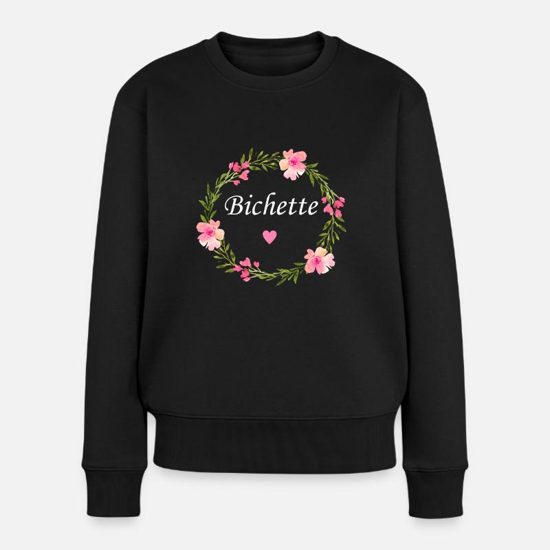 Bichette - Pull Premium bio Femme - noir