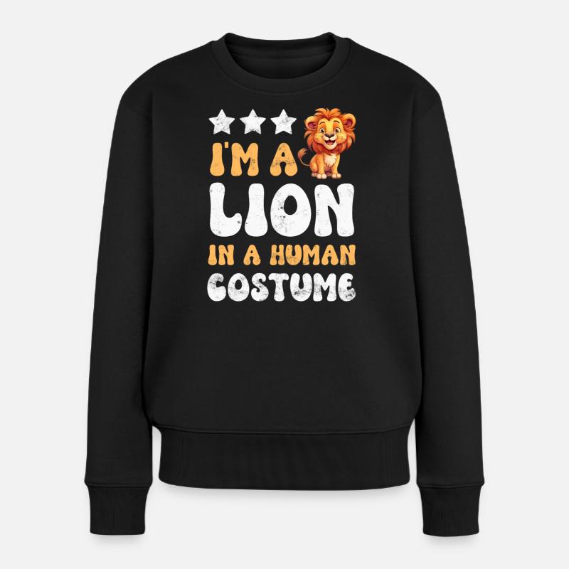 Lion Lion - Pull Premium bio Femme - noir