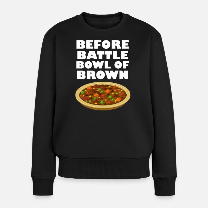 Avant le Battle Bowl de Brown - Pull Premium bio Femme - noir
