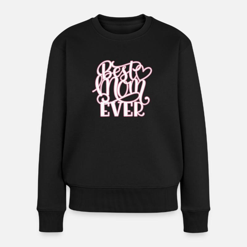 Meilleure maman de tous les temps - Pull Premium bio Femme - noir