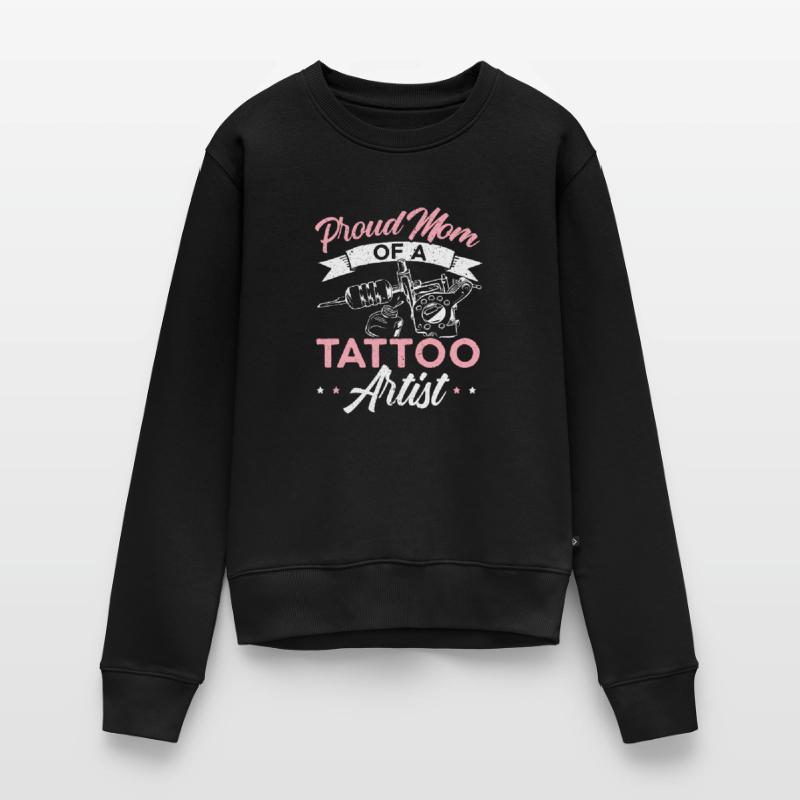 Stolze Mutter eines Tätowierers Beste Mama aller Zeiten Mutter Frauen Premium Bio Pullover