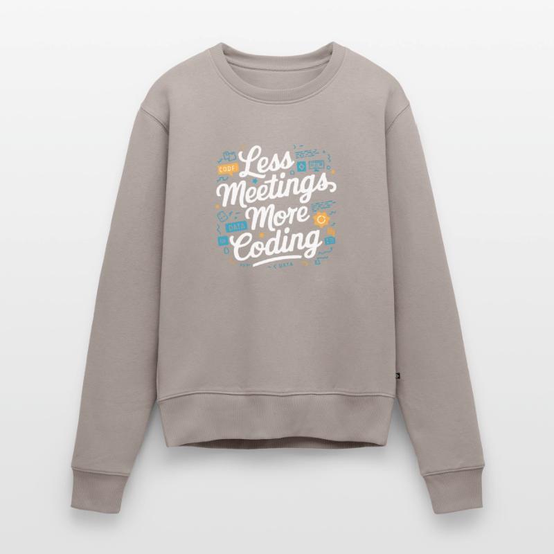 Backend-Entwickler Programmierung Softwareprogrammierer Frauen Premium Bio Pullover
