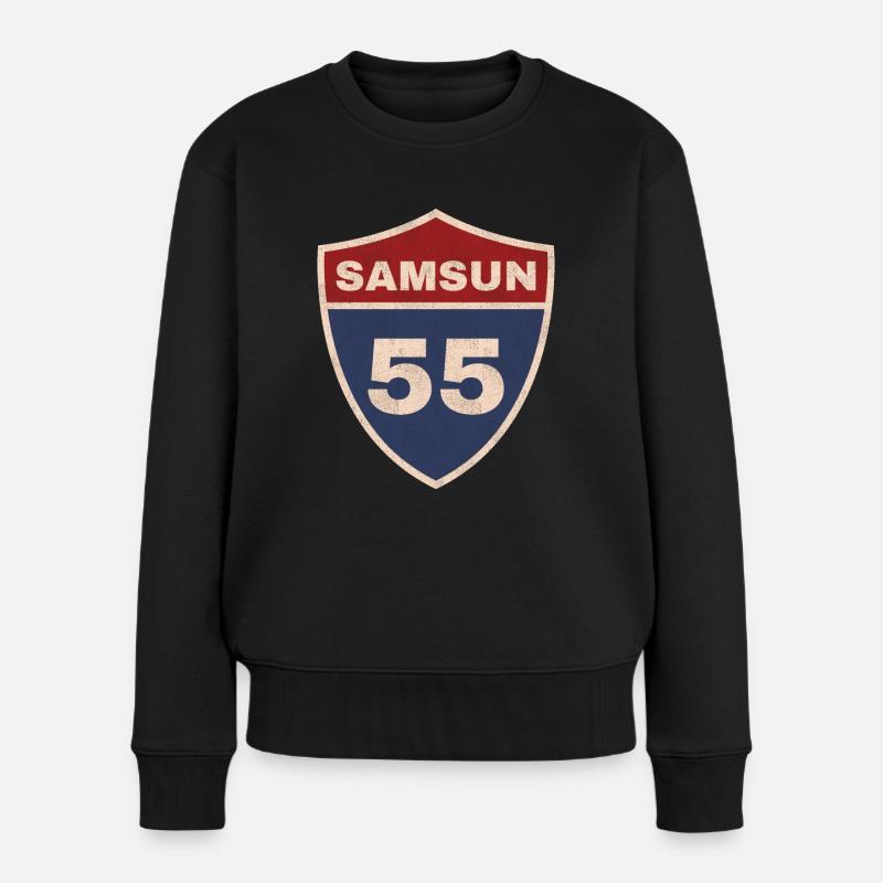 Samsun - Frauen Premium Bio Pullover - Schwarz