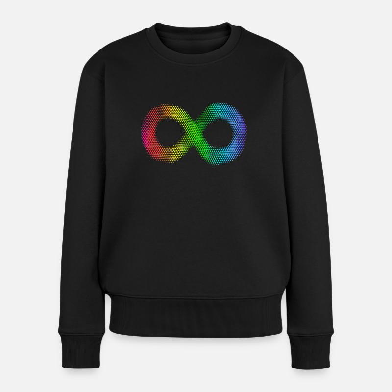 Neurodiversité - Pull Premium bio Femme - noir