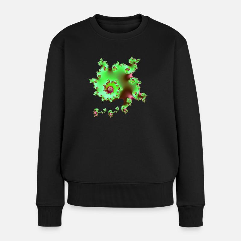 Fractale - Pull Premium bio Femme - noir