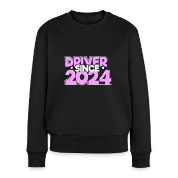 Driver's License 2024 Driving Test Driving Test - Women's Premium Organic Jumper - black - Front - Julia (174cm)