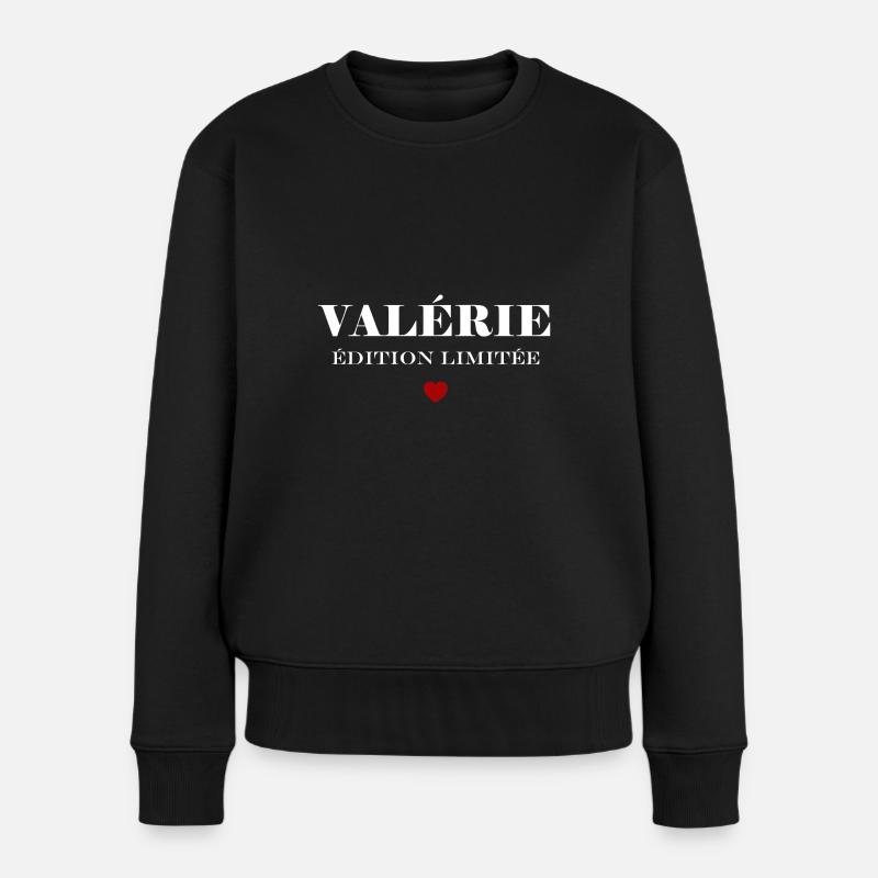 valérie - Pull Premium bio Femme - noir
