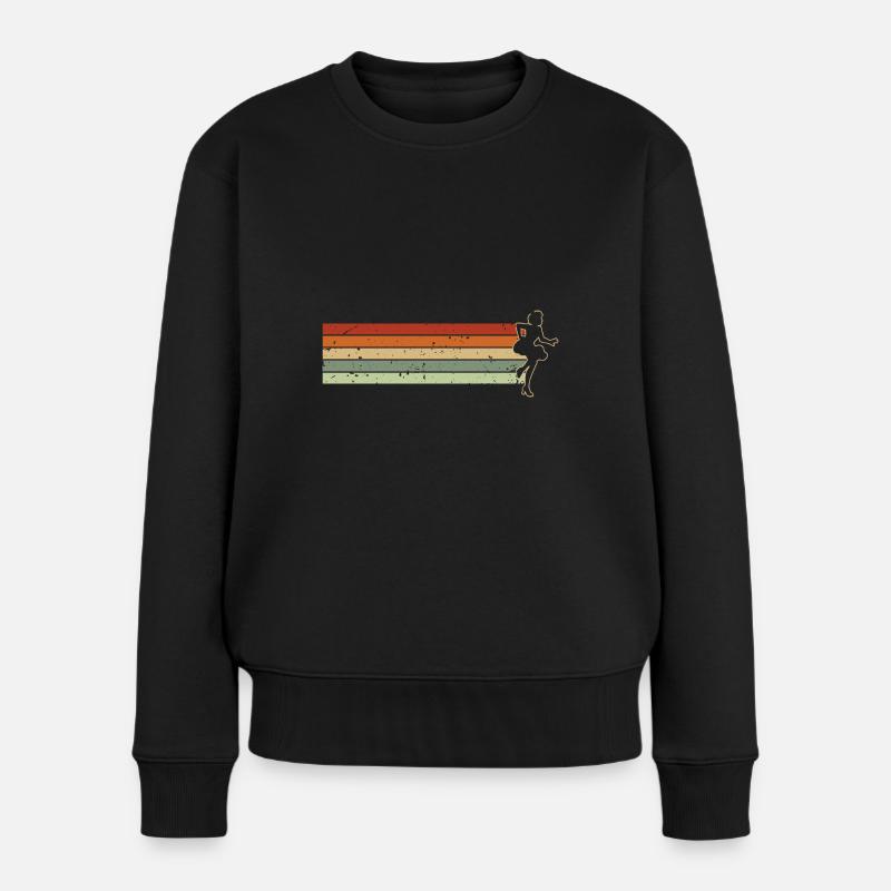 Samba - Frauen Premium Bio Pullover - Schwarz