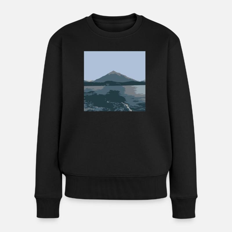 Niesen - Frauen Premium Bio Pullover - Schwarz
