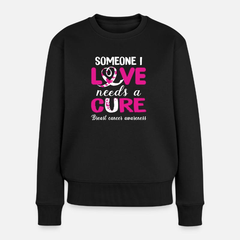 Amour et guérison - Pull Premium bio Femme - noir