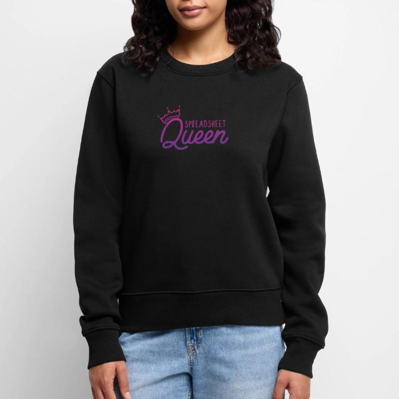 Spreadsheet Queen - Datencode Frauen Premium Bio Pullover