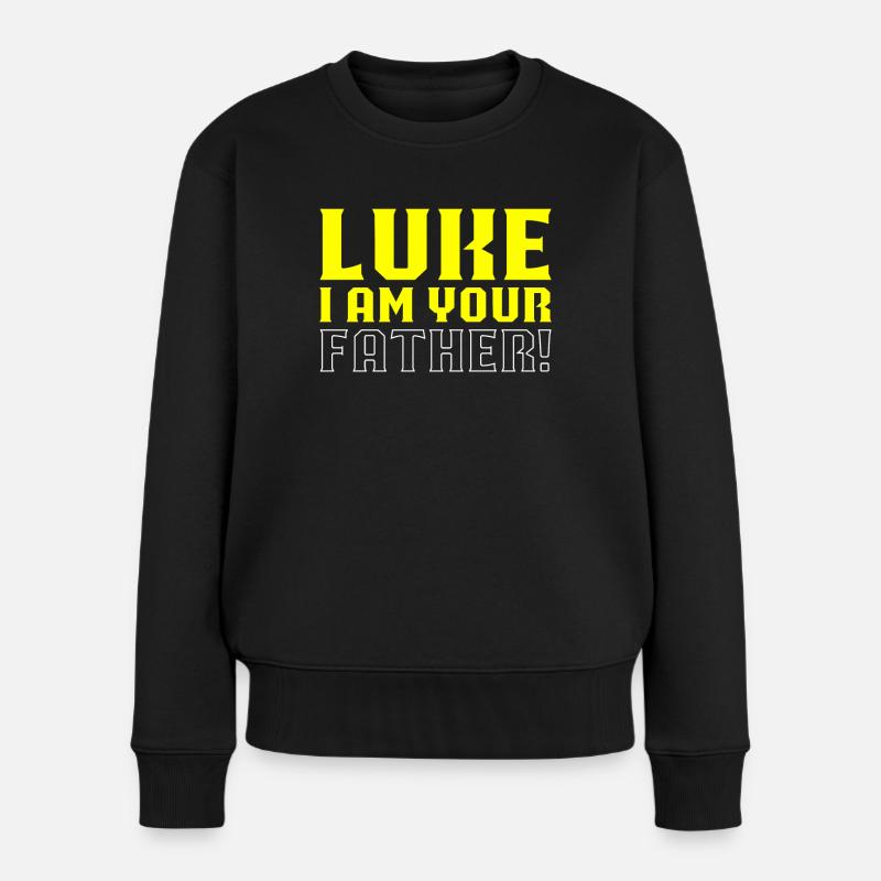 Luke, je suis ton père - Pull Premium bio Femme - noir