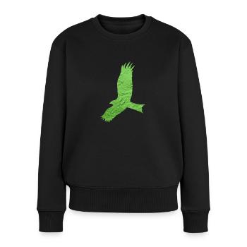 bird of prey - Women's Premium Organic Jumper - black - Front - Julia (174cm)