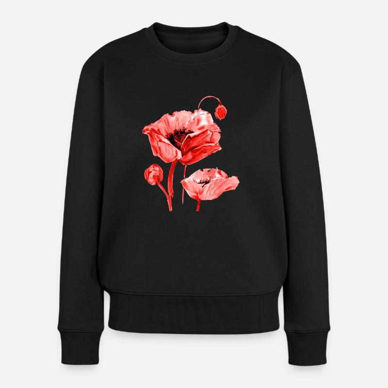 Coquelicot - Pull Premium bio Femme - noir