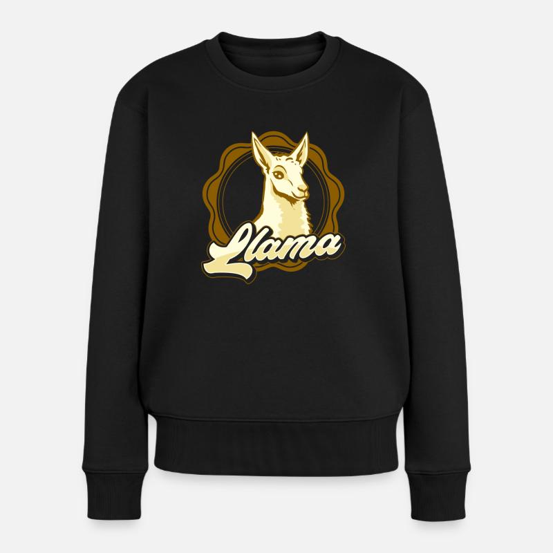 Fans de Lor Llama - Pull Premium bio Femme - noir