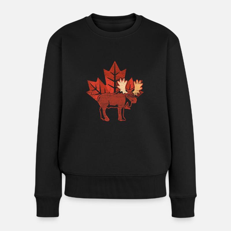Canada - Women's Premium Organic Jumper - black