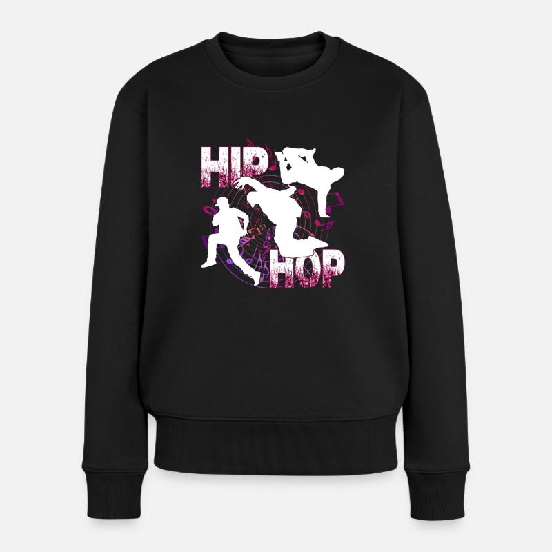 Super danse hip hop - Pull Premium bio Femme - noir