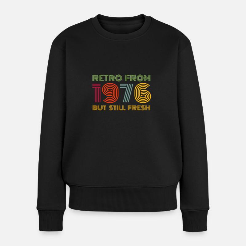 Millésime 1976 - Pull Premium bio Femme - noir