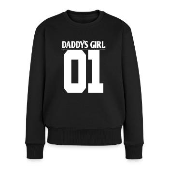 Chemise Daddy 01 & Daddys Girl 01 - Pull Premium bio Femme - noir - Devant - Julia (174cm)