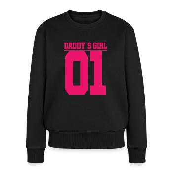 Chemise Daddy 01 & Daddys Girl 01 - Pull Premium bio Femme - noir - Devant - Julia (174cm)