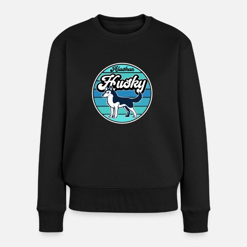 Alaska Husky - Pull Premium bio Femme - noir