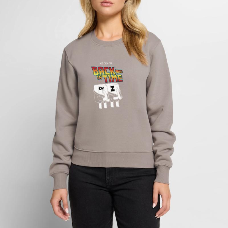 PC Computer Hacker Nerd Computer Scientist Geek Admin Women's Premium Organic Jumper