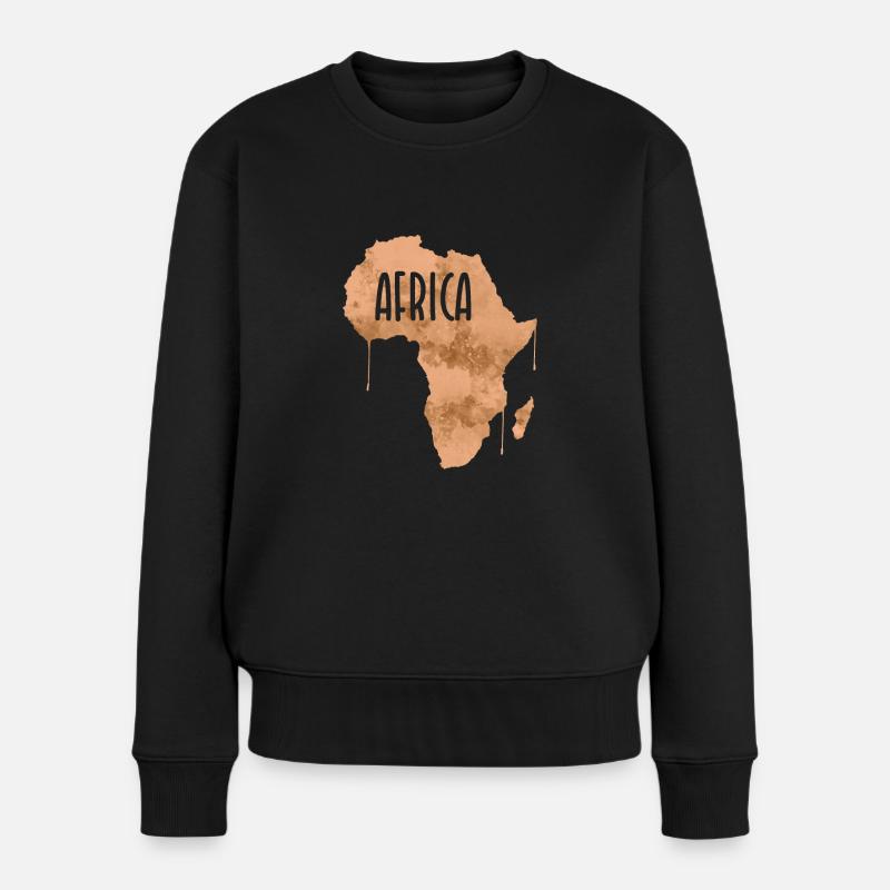 Afrique - Pull Premium bio Femme - noir