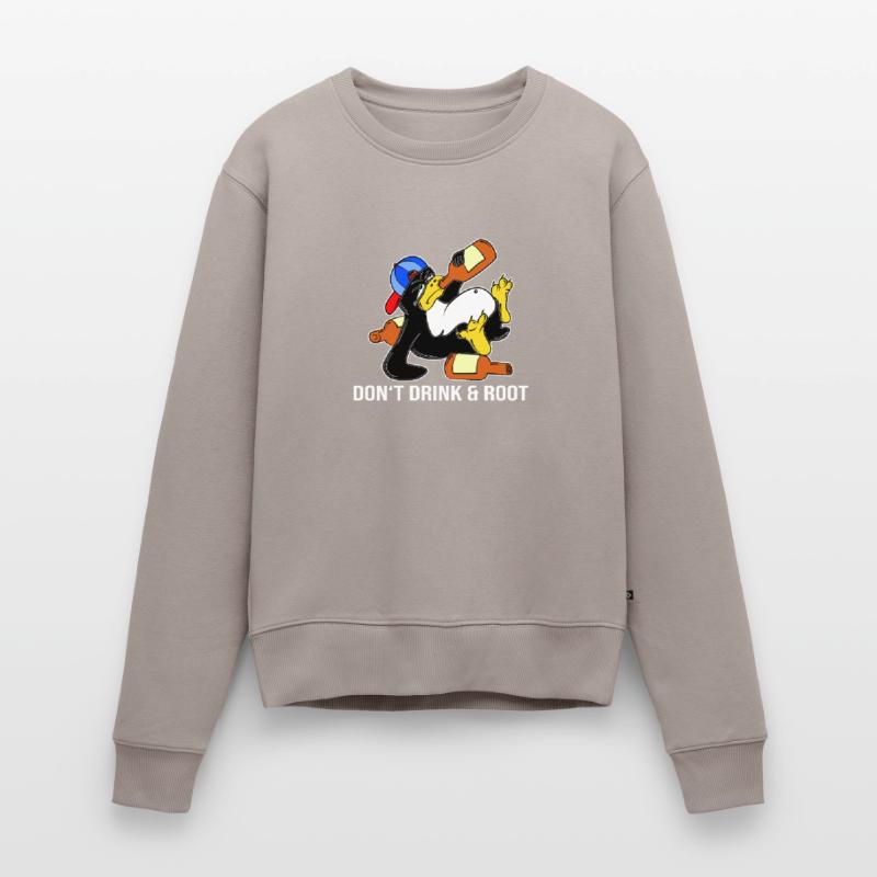 Linux Penguin Sudo Admin Funny Computer Science PC Nerd Women's Premium Organic Jumper