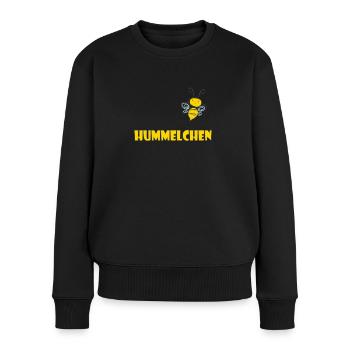 Kosename Hummelchen Geschenkidee - Frauen Premium Bio Pullover - Schwarz - Vorne - Julia (174cm)